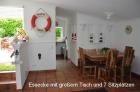 Exklusive Ostsee-Ferienwohnung Hundeglück bei Kiel Garten 2m-Zaun